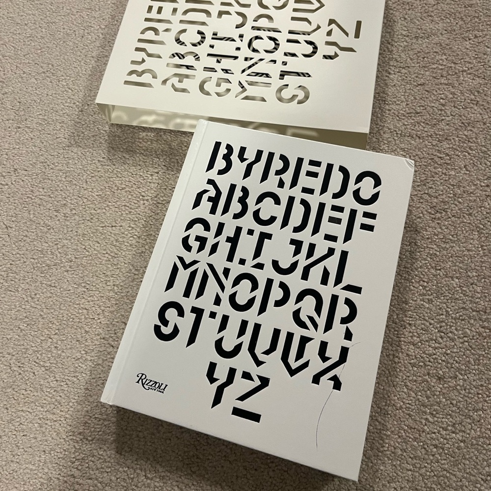 Byredo himself signed Book Could be used as decor or coffee table Best home gift